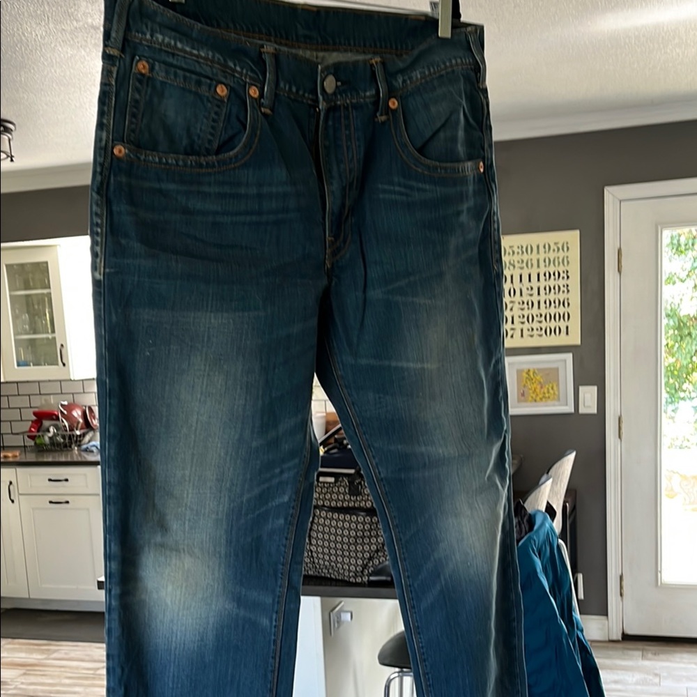Levi's Men's Blue Jeans - Picture 3 of 6